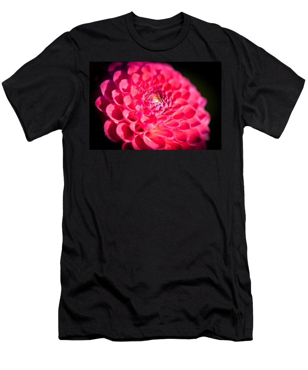 Botanical T-Shirt featuring the photograph Blooming Red Flower by John Wadleigh
