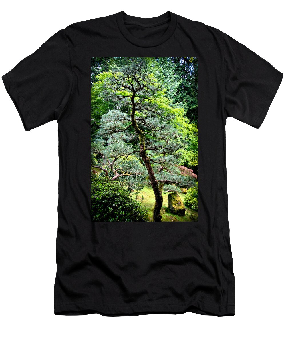 Bonsai T-Shirt featuring the photograph Bonsai Tree by Athena Mckinzie