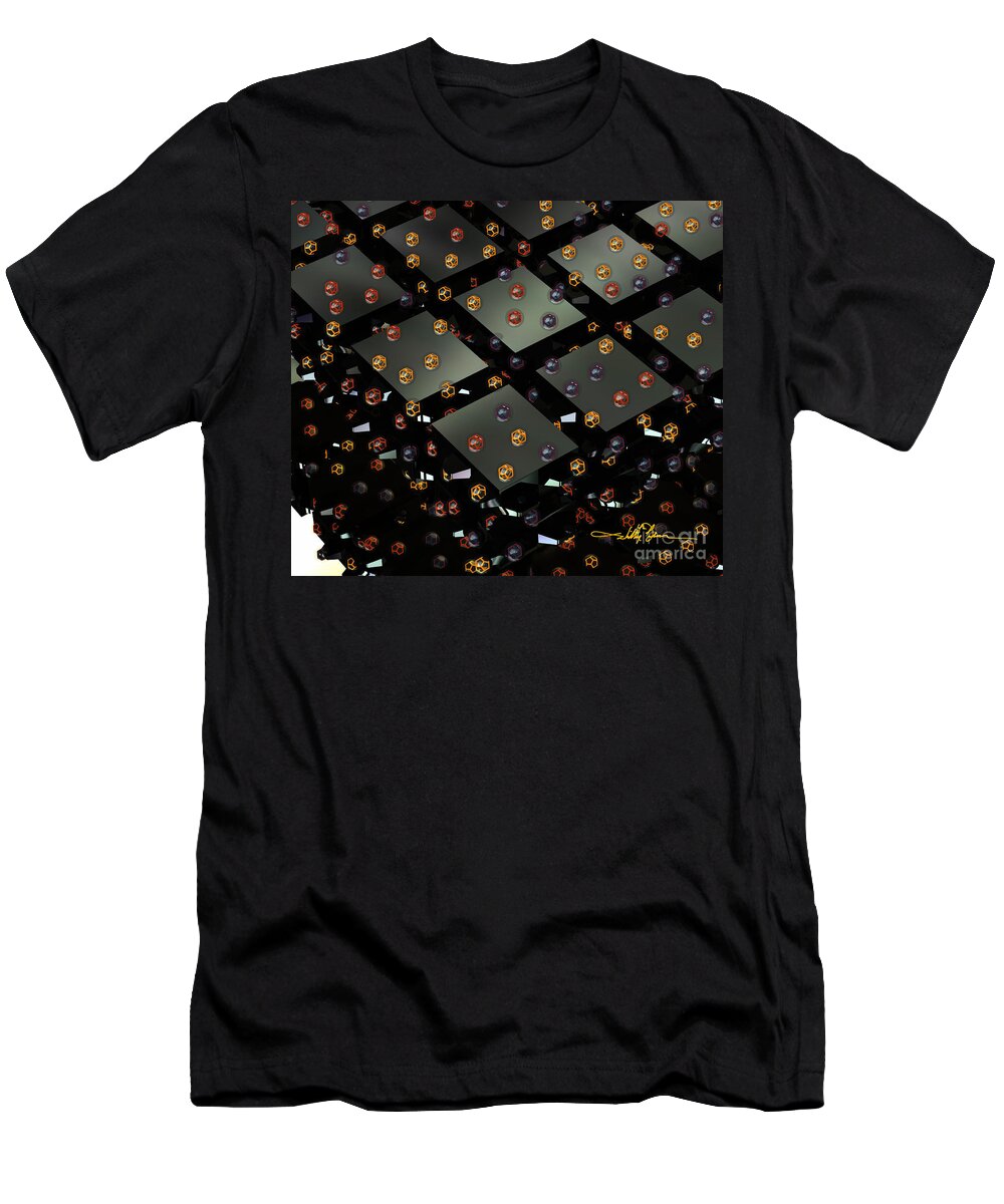 Cubist T-Shirt featuring the digital art Boxee Hedron by William Ladson