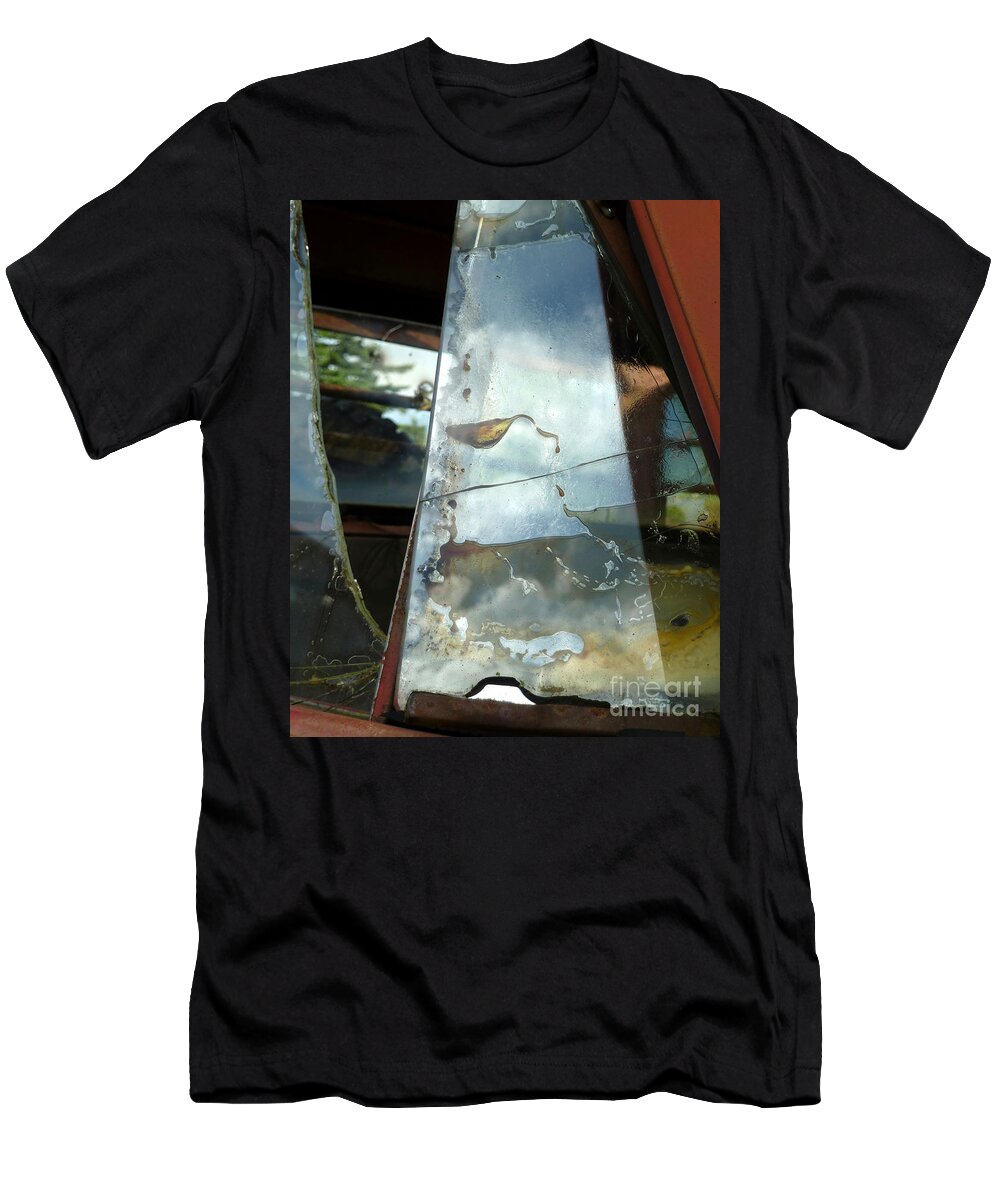 Newel Hunter T-Shirt featuring the photograph Broke by Newel Hunter