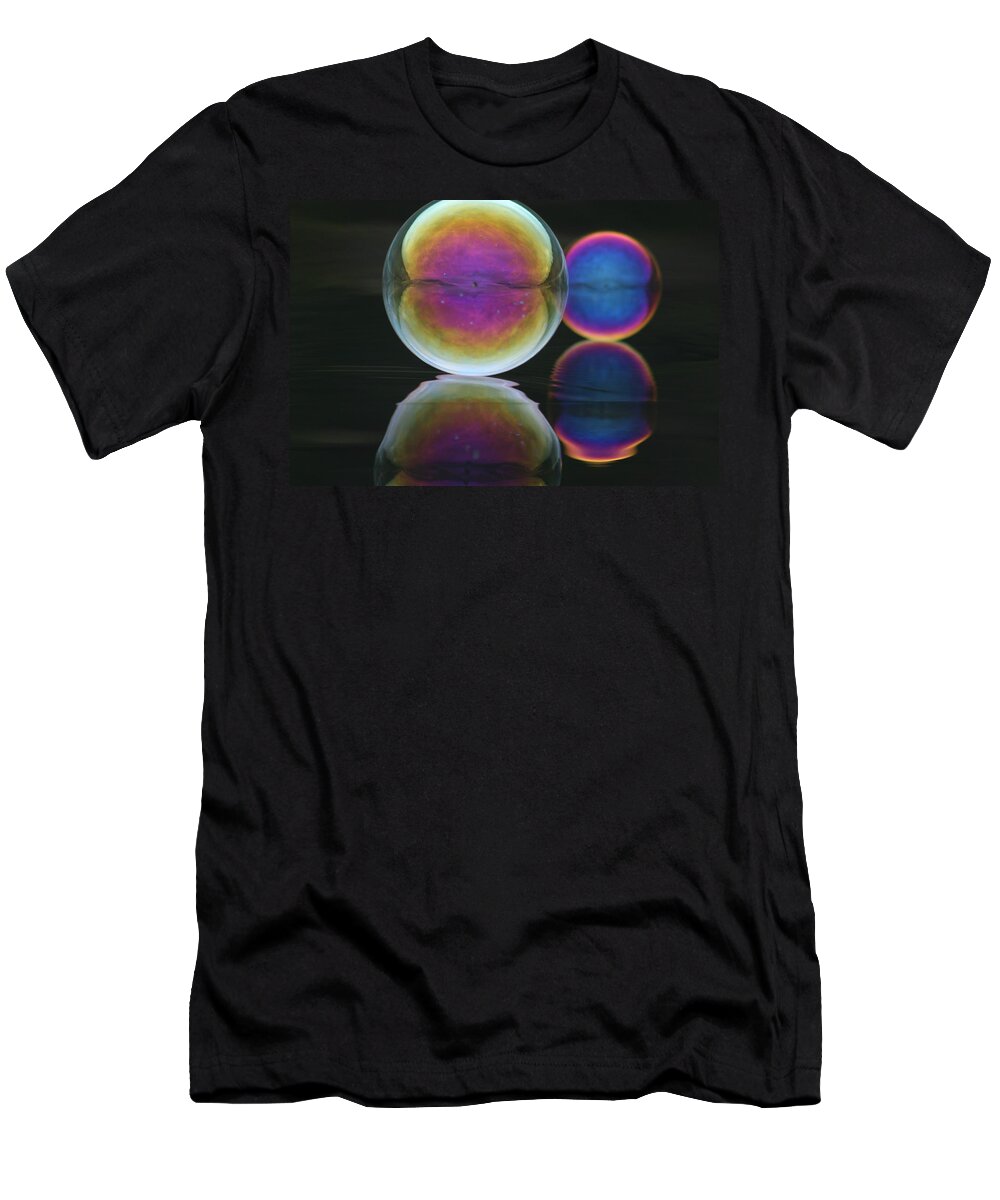 Bubble T-Shirt featuring the photograph Bubble Spectacular by Cathie Douglas