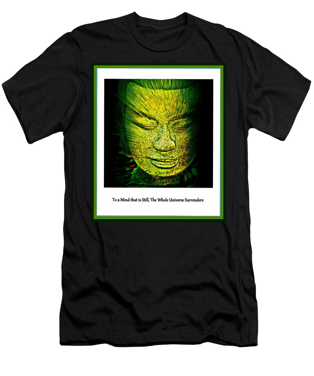 Buddha T-Shirt featuring the photograph Buddhas Mind II by Susanne Van Hulst