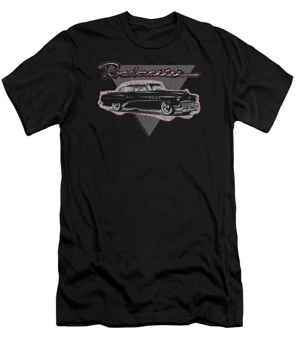 T-Shirt featuring the digital art Buick - 1952 Roadmaster by Brand A