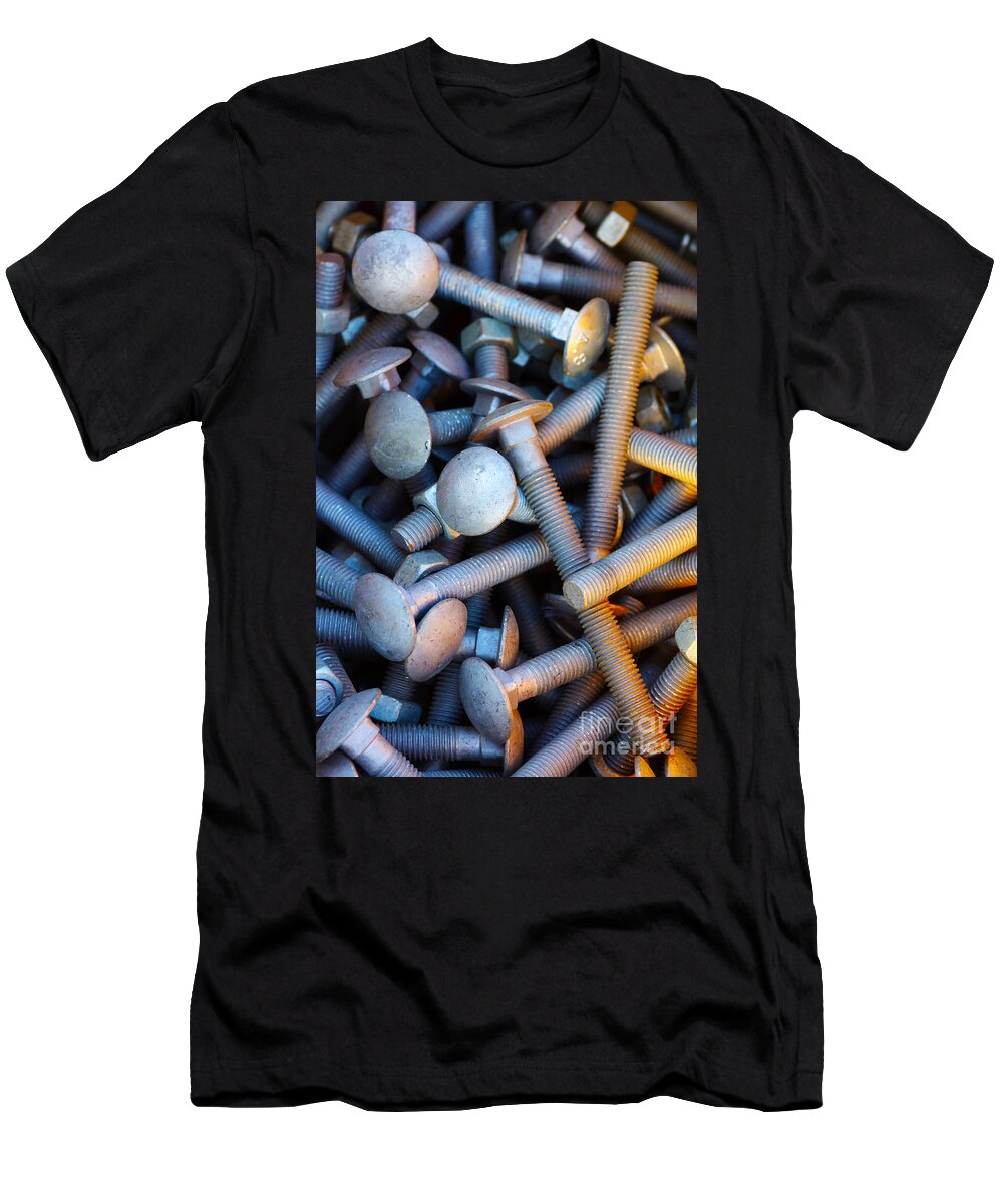 Aluminium T-Shirt featuring the photograph Bunch of Screws by Carlos Caetano