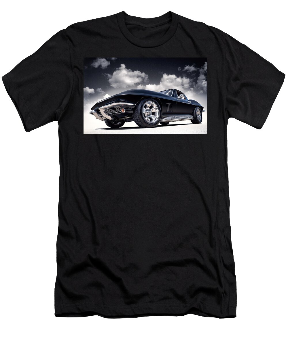 Corvette T-Shirt featuring the digital art C2 It by Douglas Pittman