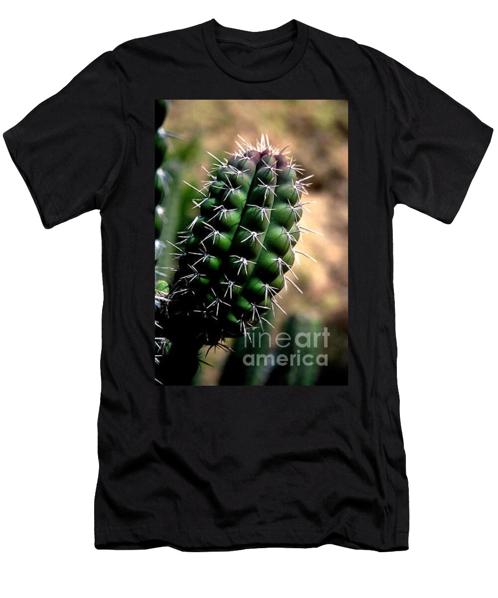 Sahuaro T-Shirt featuring the photograph Cactus Arm by Kathy McClure