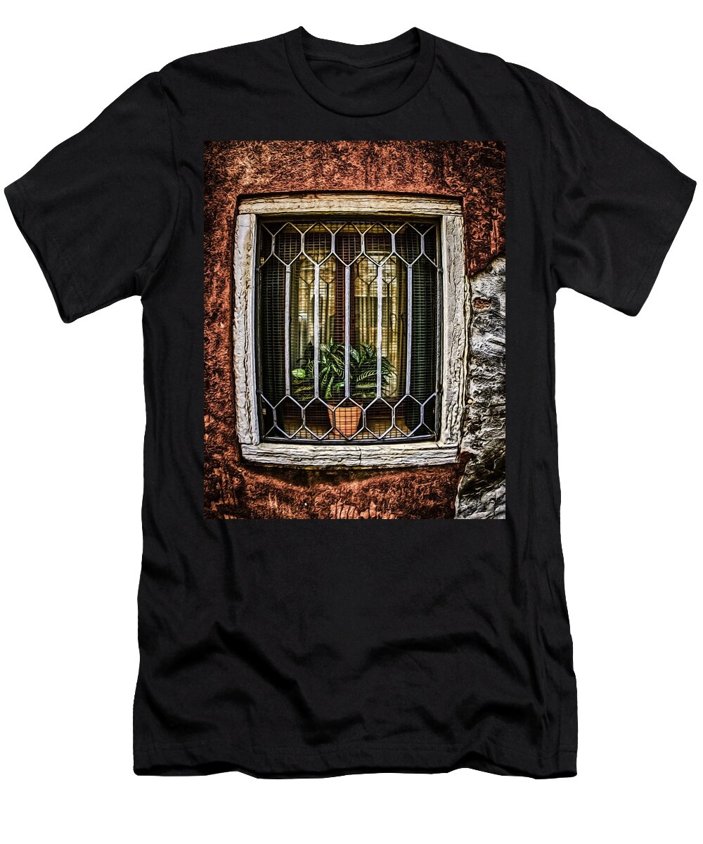 Flower T-Shirt featuring the photograph Caged Plant by Eye Olating Images