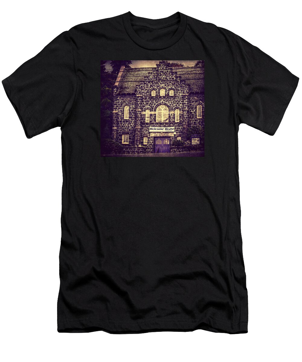 Church T-Shirt featuring the photograph Calling You Home by Melanie Lankford Photography
