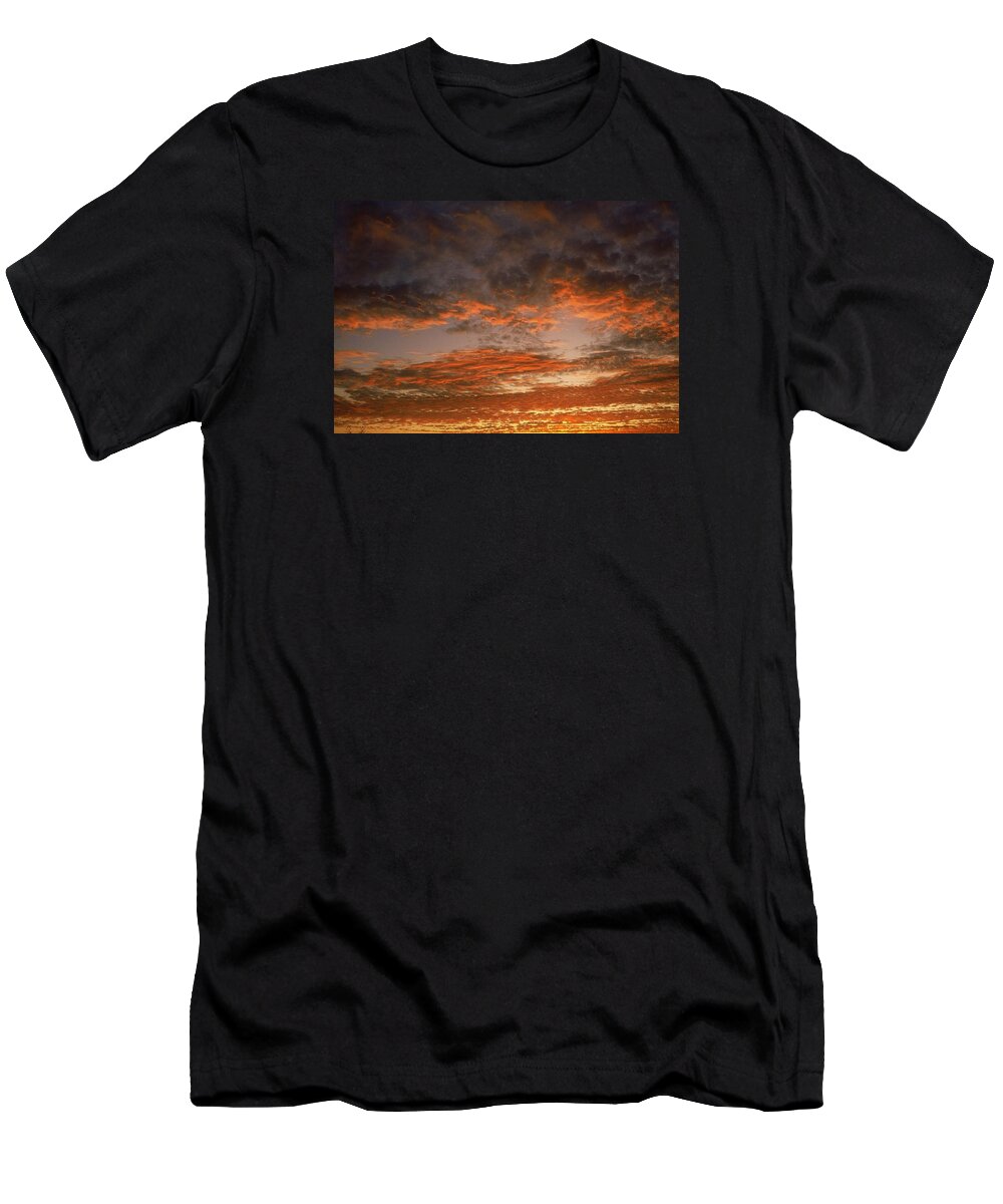 Fine Art T-Shirt featuring the photograph Canvas Sky by Rodney Lee Williams