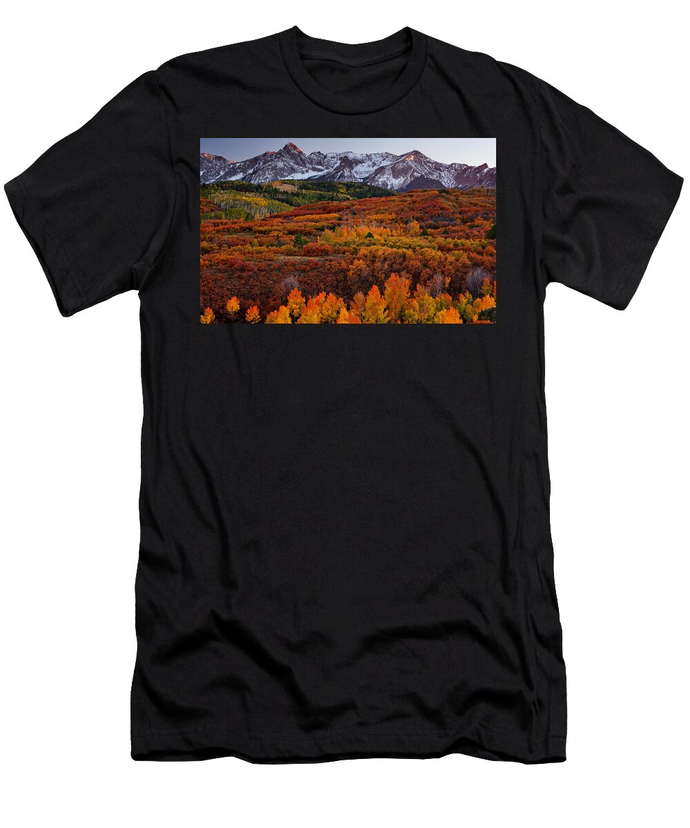 Colorado T-Shirt featuring the photograph Carpet of Color by Darren White