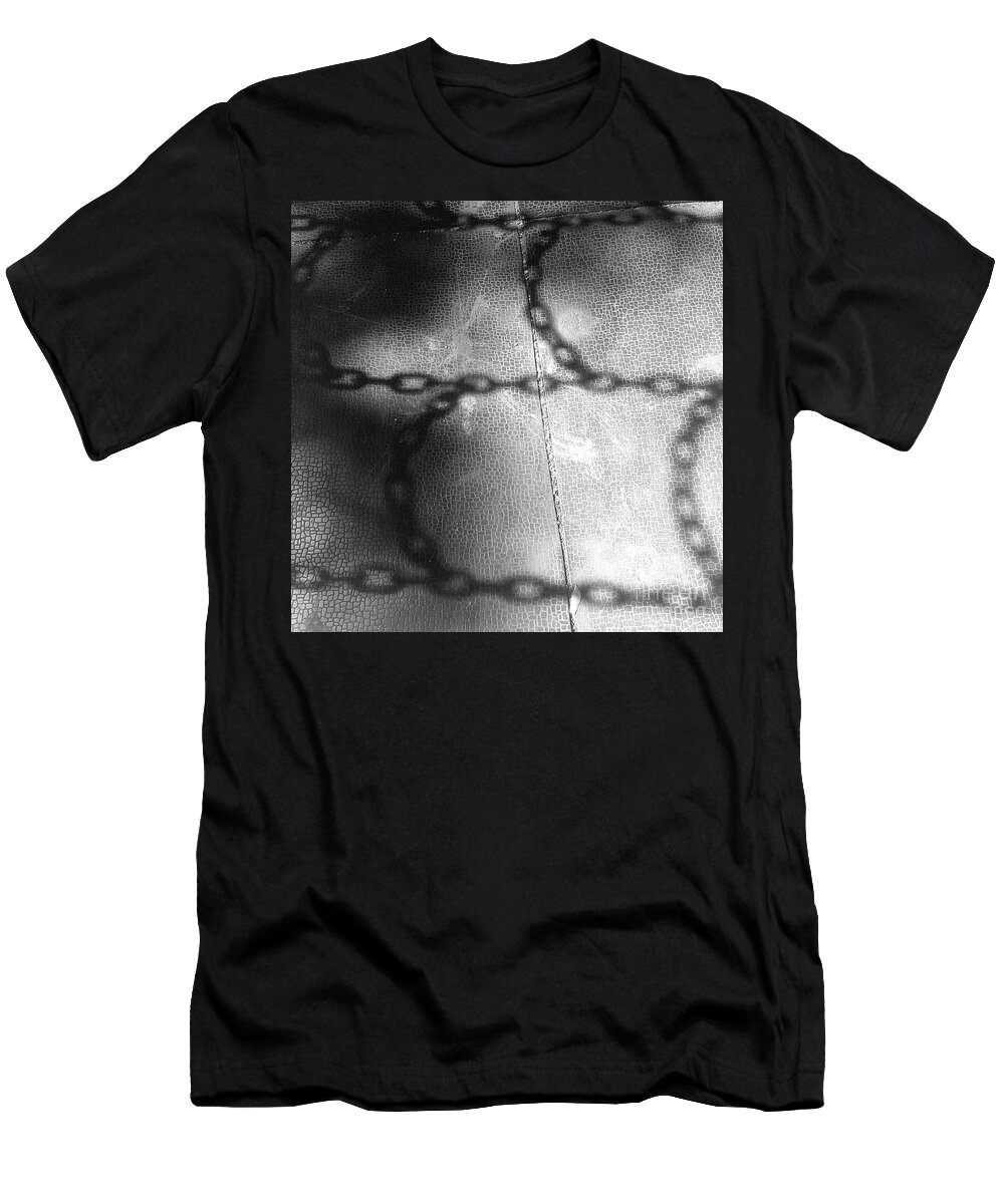 Chain T-Shirt featuring the photograph Chain Ladder by James Aiken