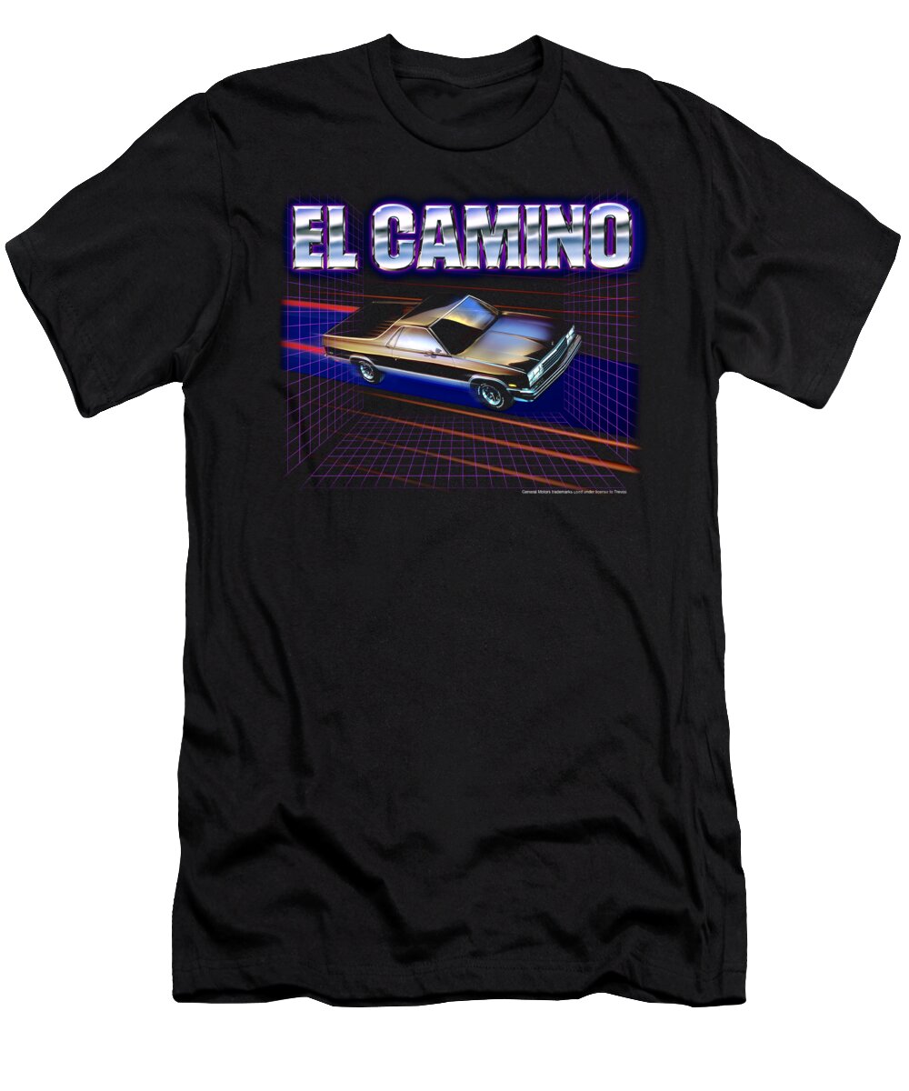  T-Shirt featuring the digital art Chevrolet - El Camino 85 by Brand A