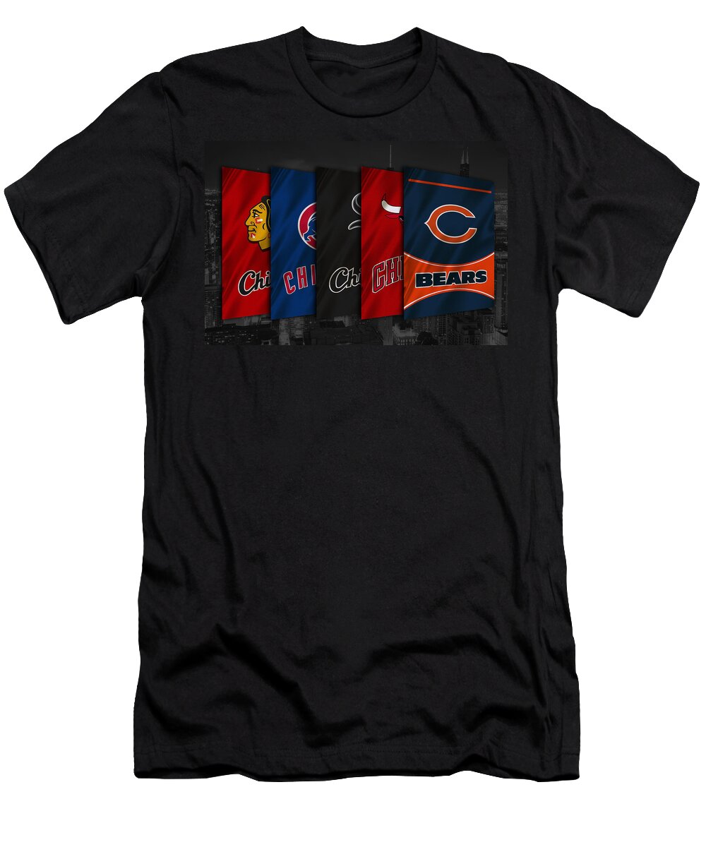 Chicago Sports Teams T-Shirt for Sale 