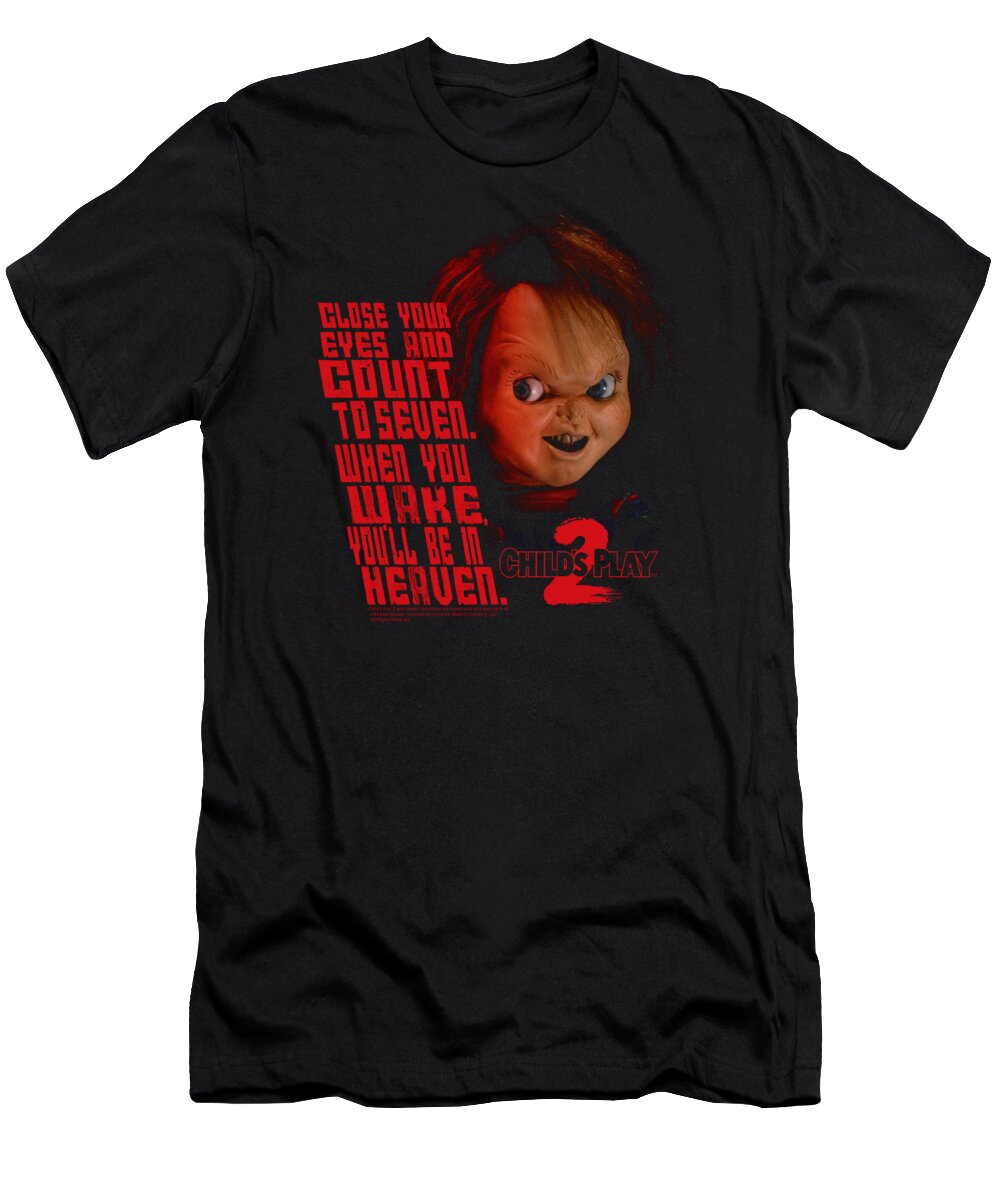 Child's Play 2 T-Shirt featuring the digital art Childs Play 2 - In Heaven by Brand A