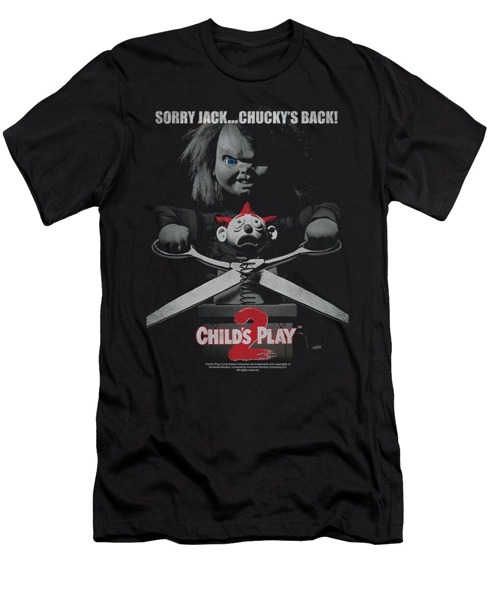 Child's Play 2 T-Shirt featuring the digital art Child's Play 2 - Jack Poster by Brand A