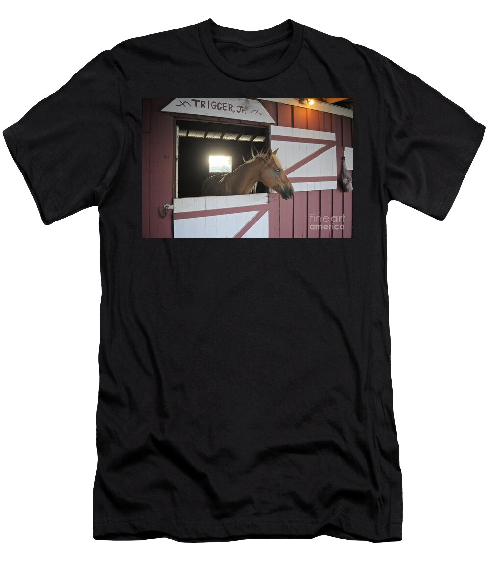 Trigger T-Shirt featuring the photograph Choicey by Bridgette Gomes