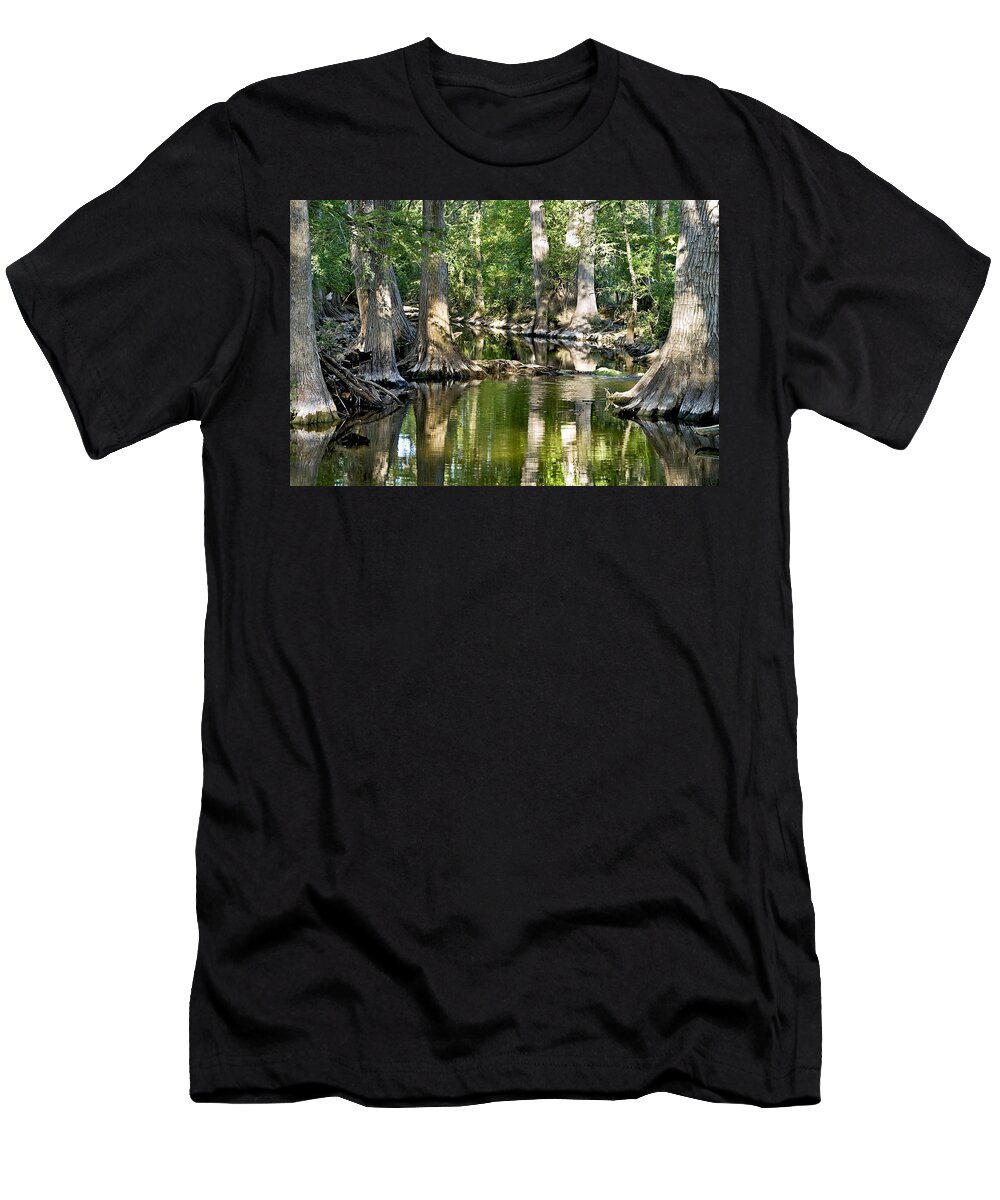 Cibolo T-Shirt featuring the photograph Cibolo Creek - 3 by Paul Riedinger