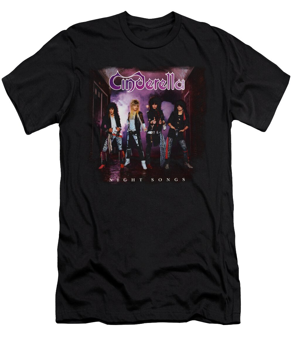  T-Shirt featuring the digital art Cinderella - Night Songs by Brand A