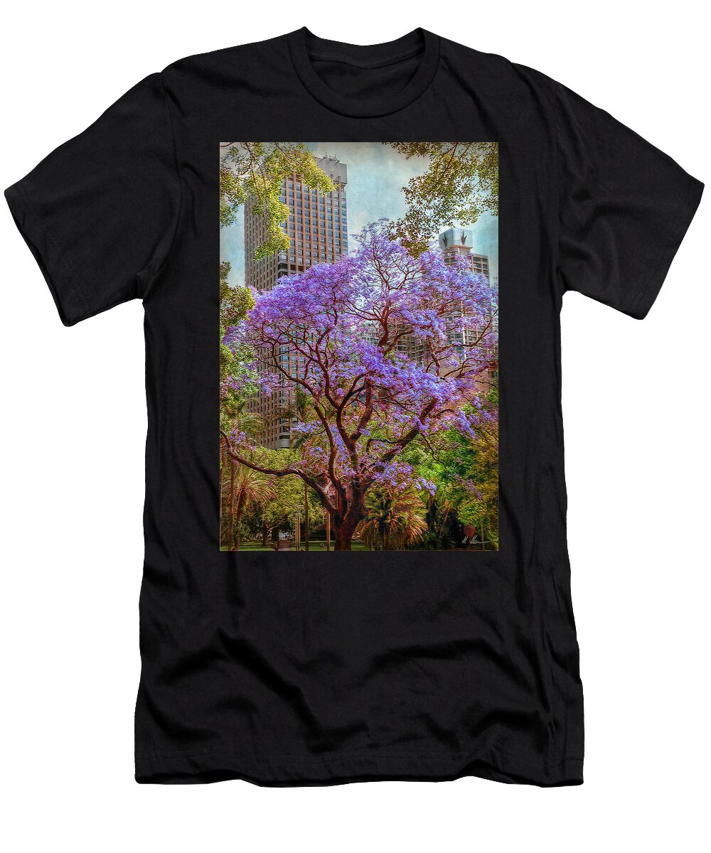 City T-Shirt featuring the photograph City Recreation Park by Hanny Heim