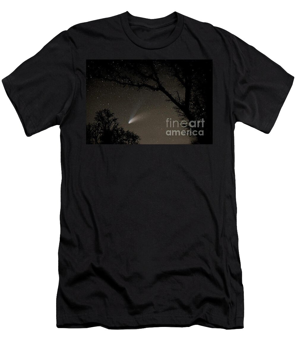 Astronomy T-Shirt featuring the photograph Close Encounter by Nick Boren