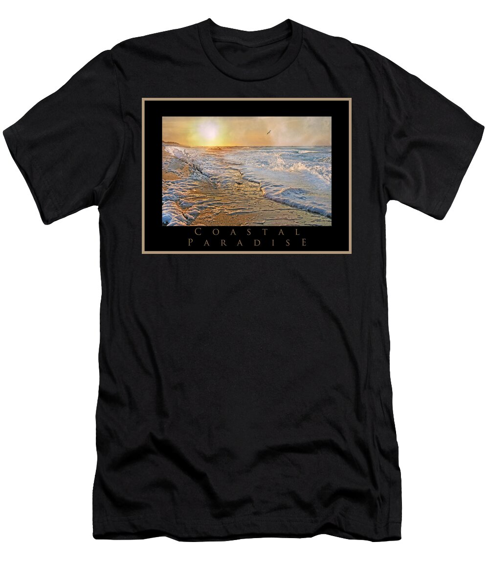 Shore T-Shirt featuring the photograph Coastal Paradise by Betsy Knapp