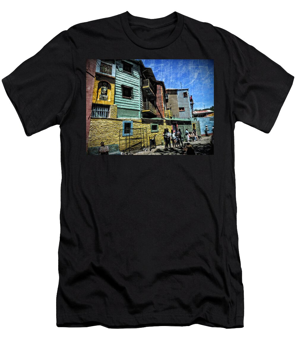 South America T-Shirt featuring the photograph Community Home by Richard Gehlbach