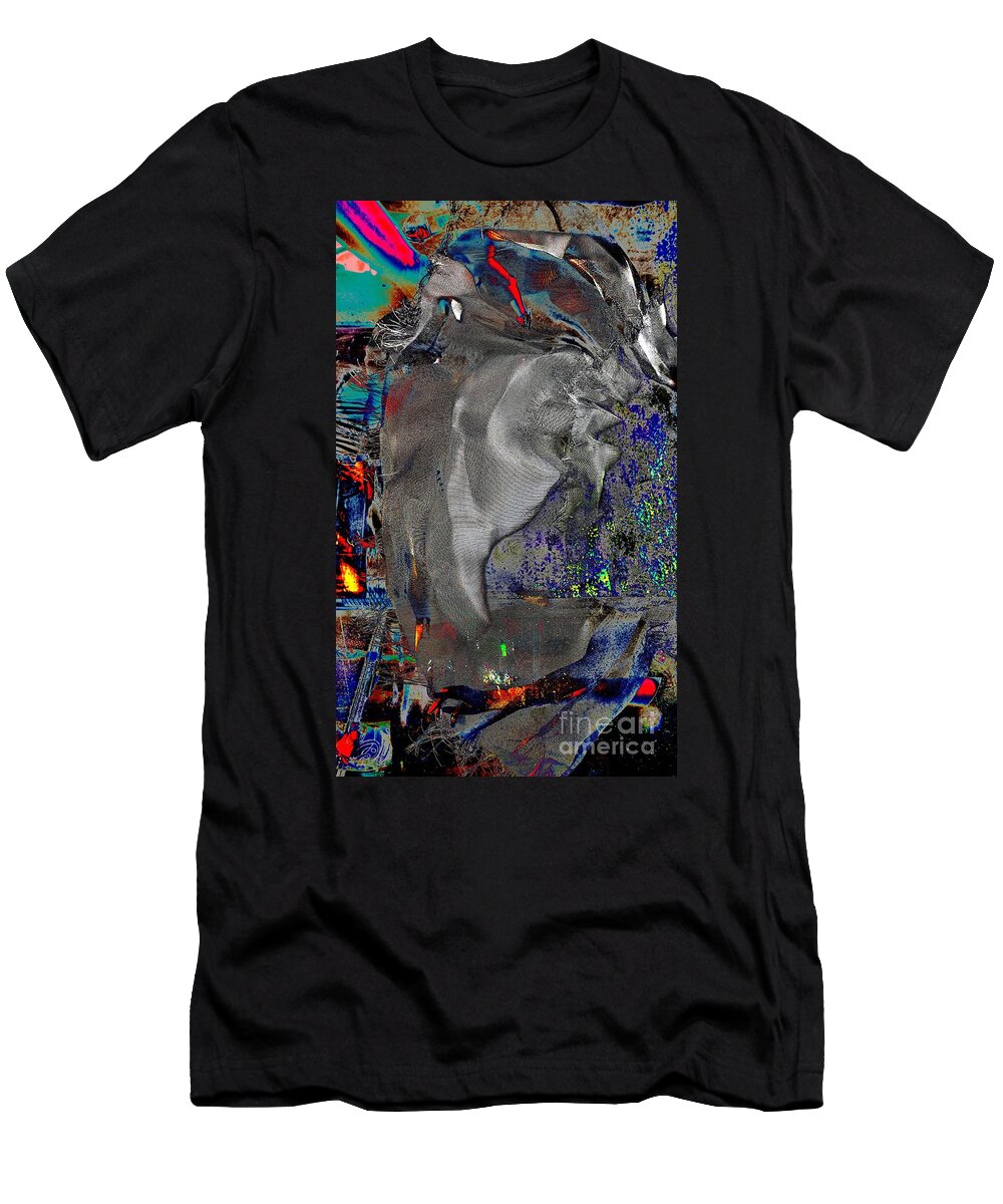 Abstract T-Shirt featuring the photograph Complex Personality by Lauren Leigh Hunter Fine Art Photography