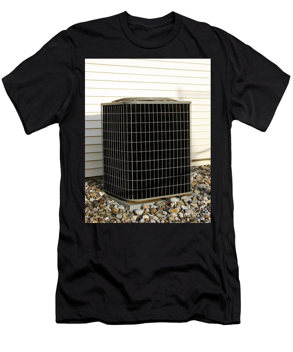 Air T-Shirt featuring the photograph Condenser by Olivier Le Queinec