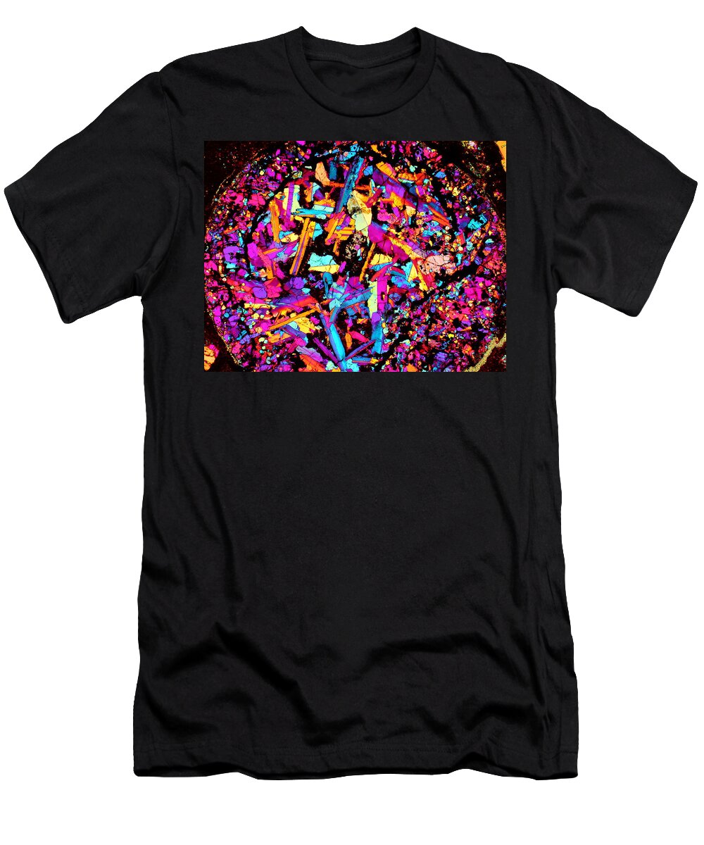 Meteorites T-Shirt featuring the photograph Confetti Canon Ball by Hodges Jeffery