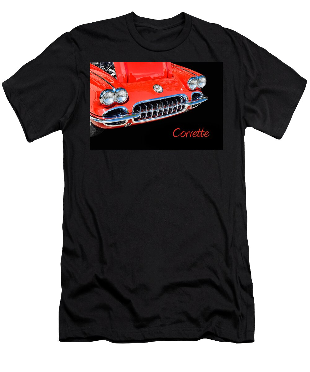 David Lawson Photography T-Shirt featuring the photograph Corvette by David Lawson
