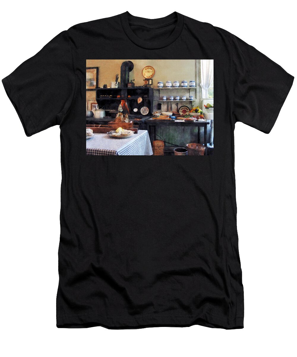 Kitchen T-Shirt featuring the photograph Cozy Kitchen by Susan Savad