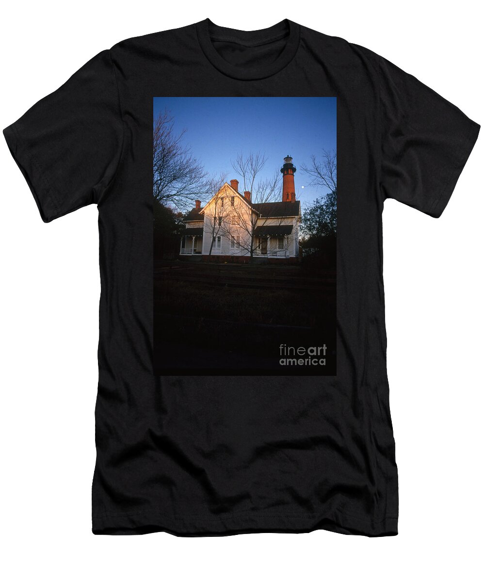 North Carolina T-Shirt featuring the photograph Currituck Beach Lighthouse by Bruce Roberts