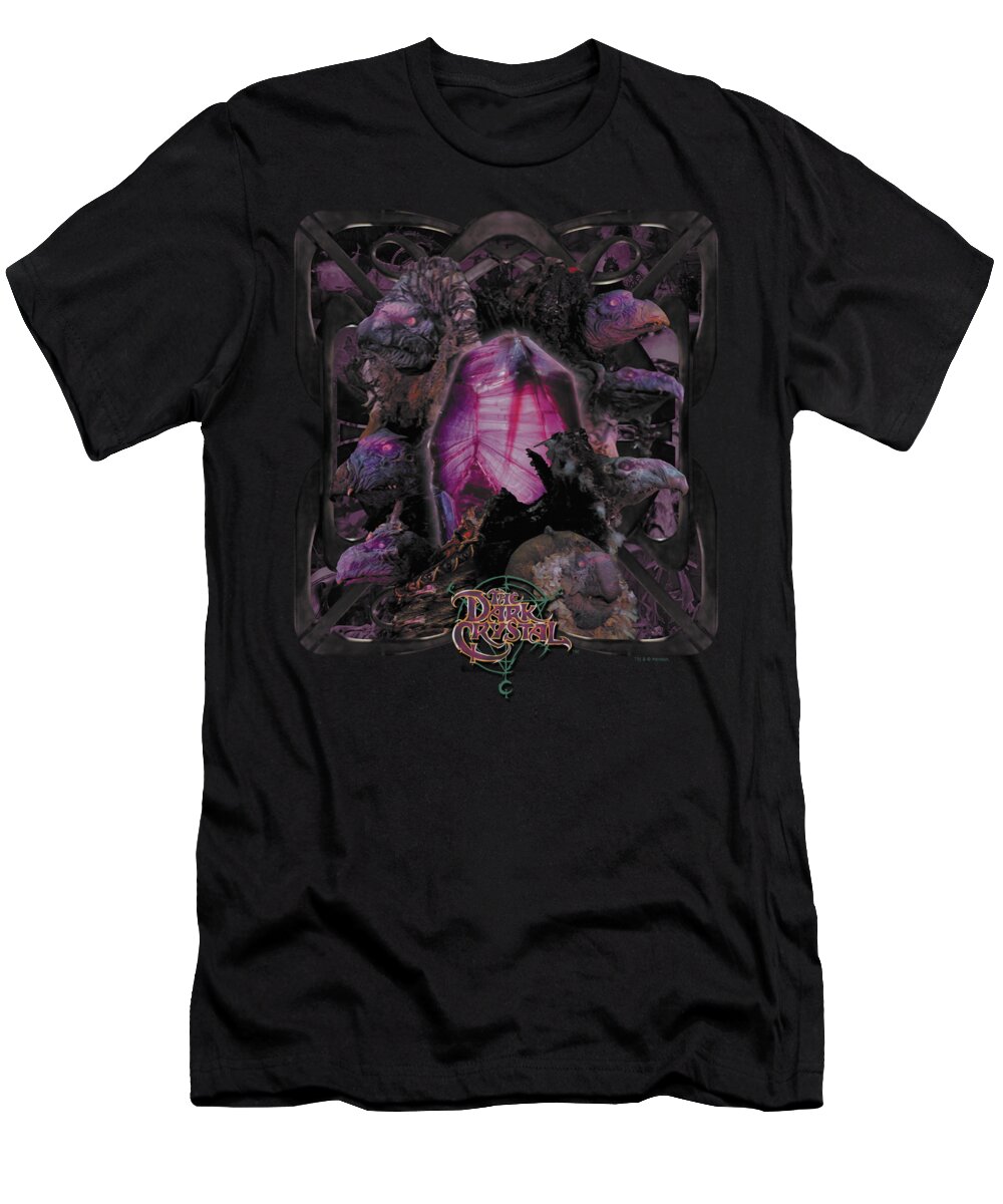 Dark Crystal T-Shirt featuring the digital art Dark Crystal - Lust For Power by Brand A