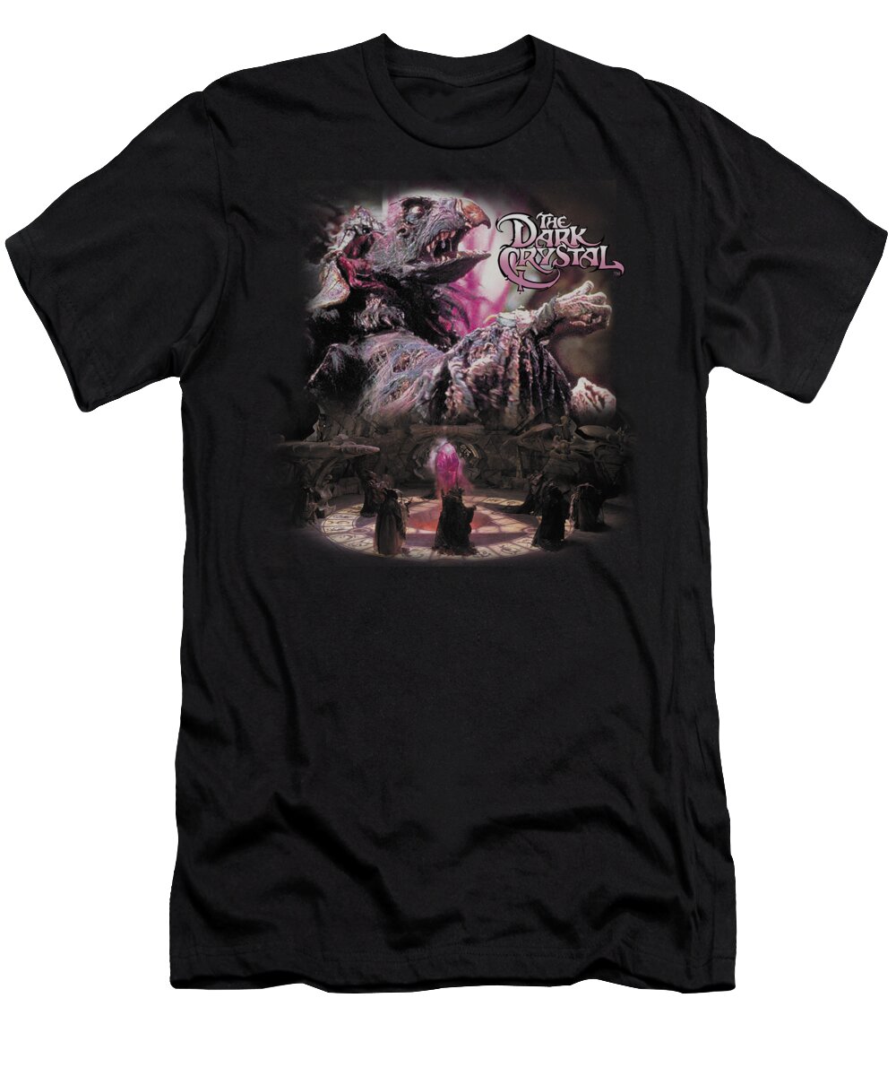 Dark Crystal T-Shirt featuring the digital art Dark Crystal - Power Mad by Brand A