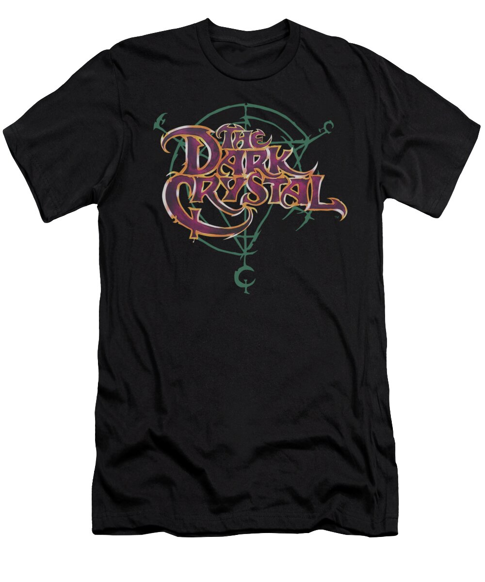 Dark Crystal T-Shirt featuring the digital art Dark Crystal - Symbol Logo by Brand A