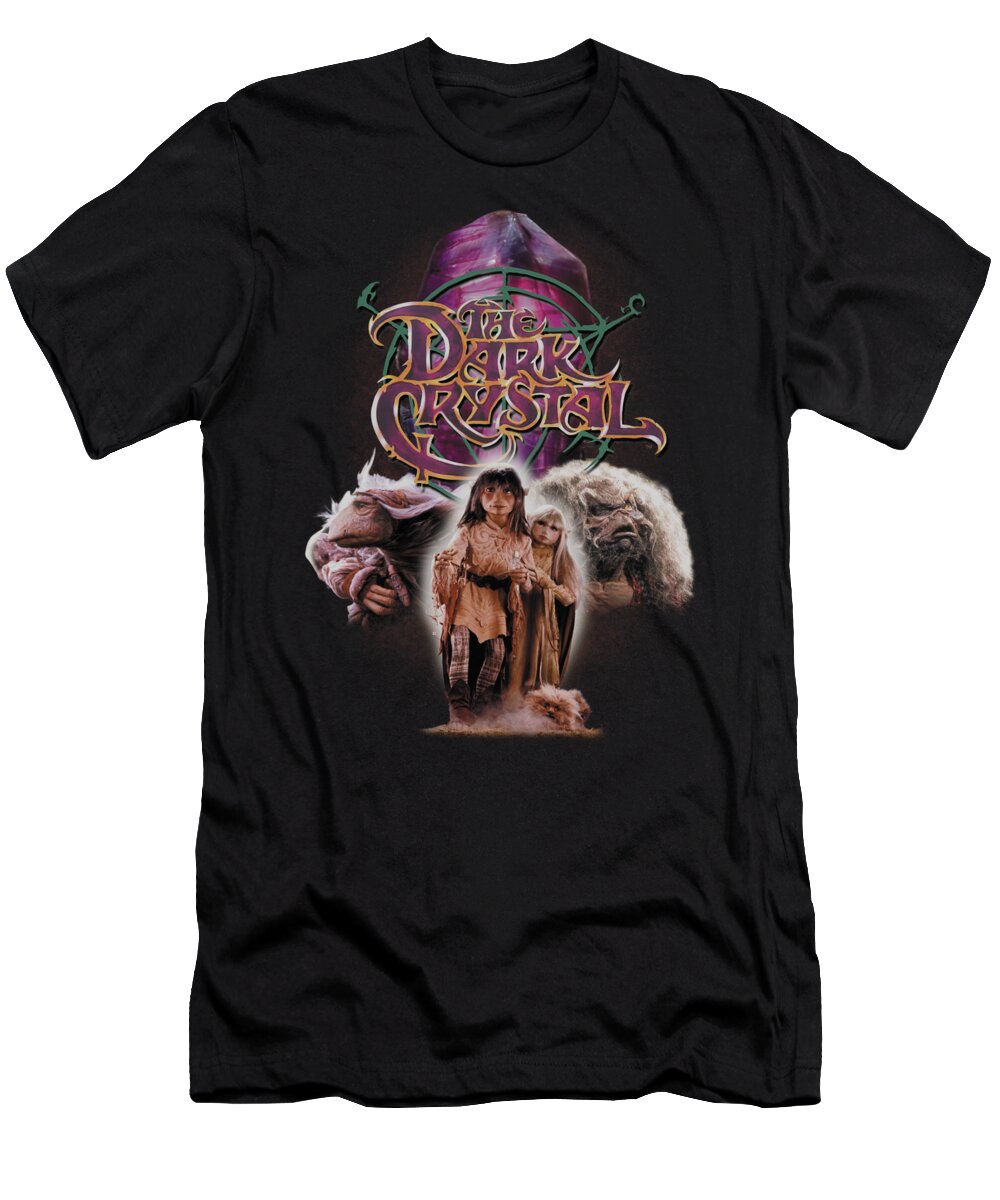 Dark Crystal T-Shirt featuring the digital art Dark Crystal - The Good Guys by Brand A