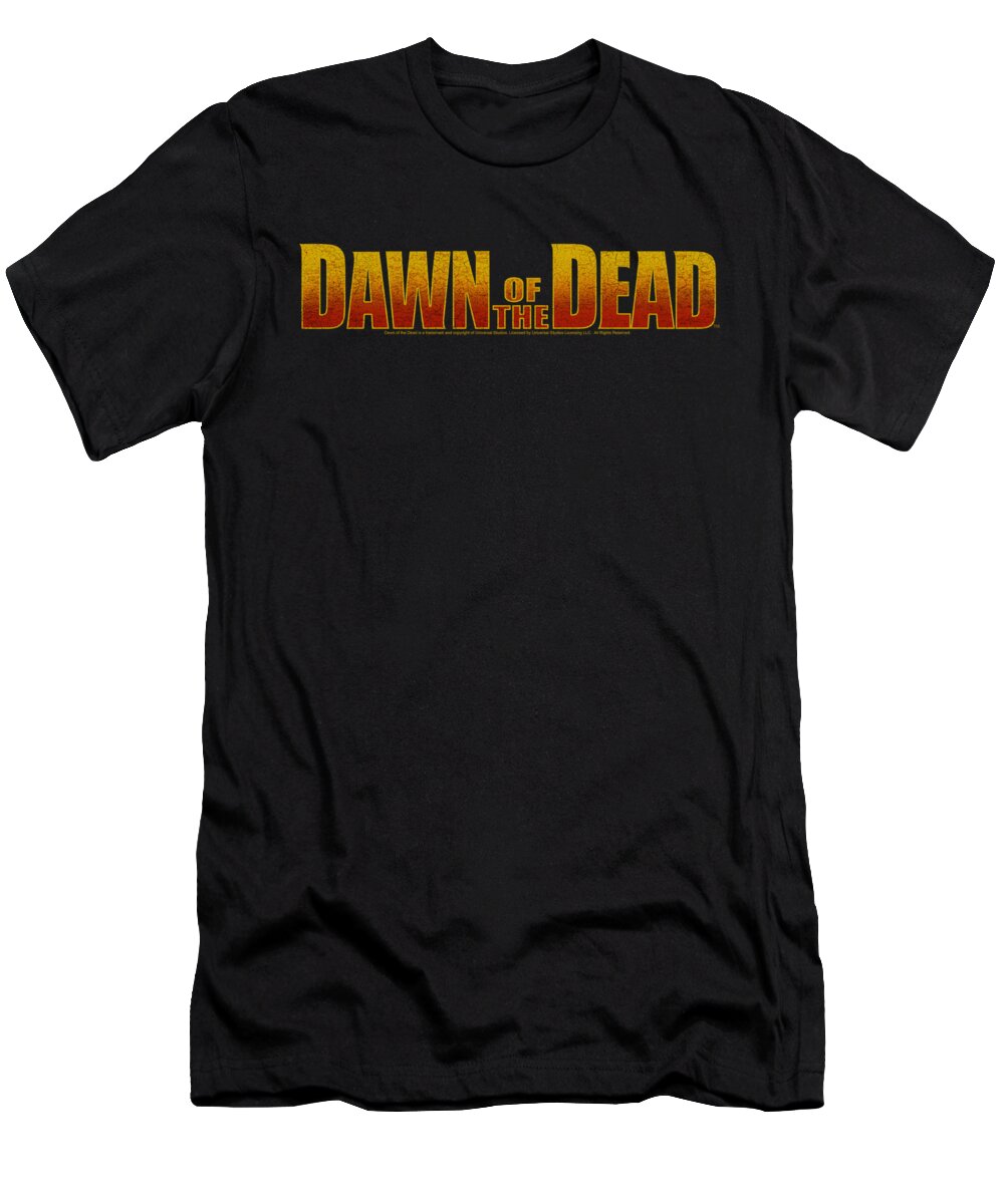 Dawn Of The Dead T-Shirt featuring the digital art Dawn Of The Dead - Dawn Logo by Brand A