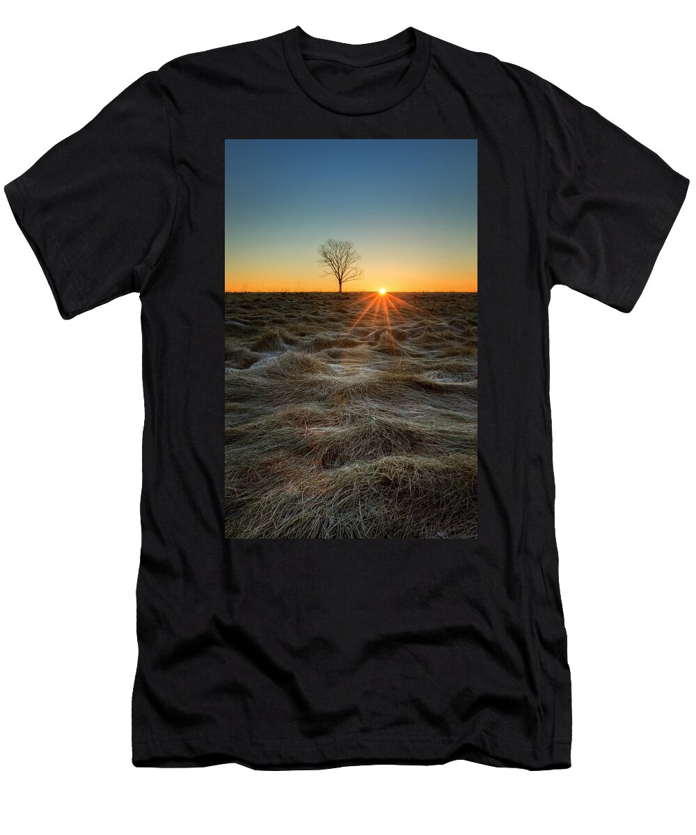 Sunrise T-Shirt featuring the photograph Daybreak by Bill Wakeley