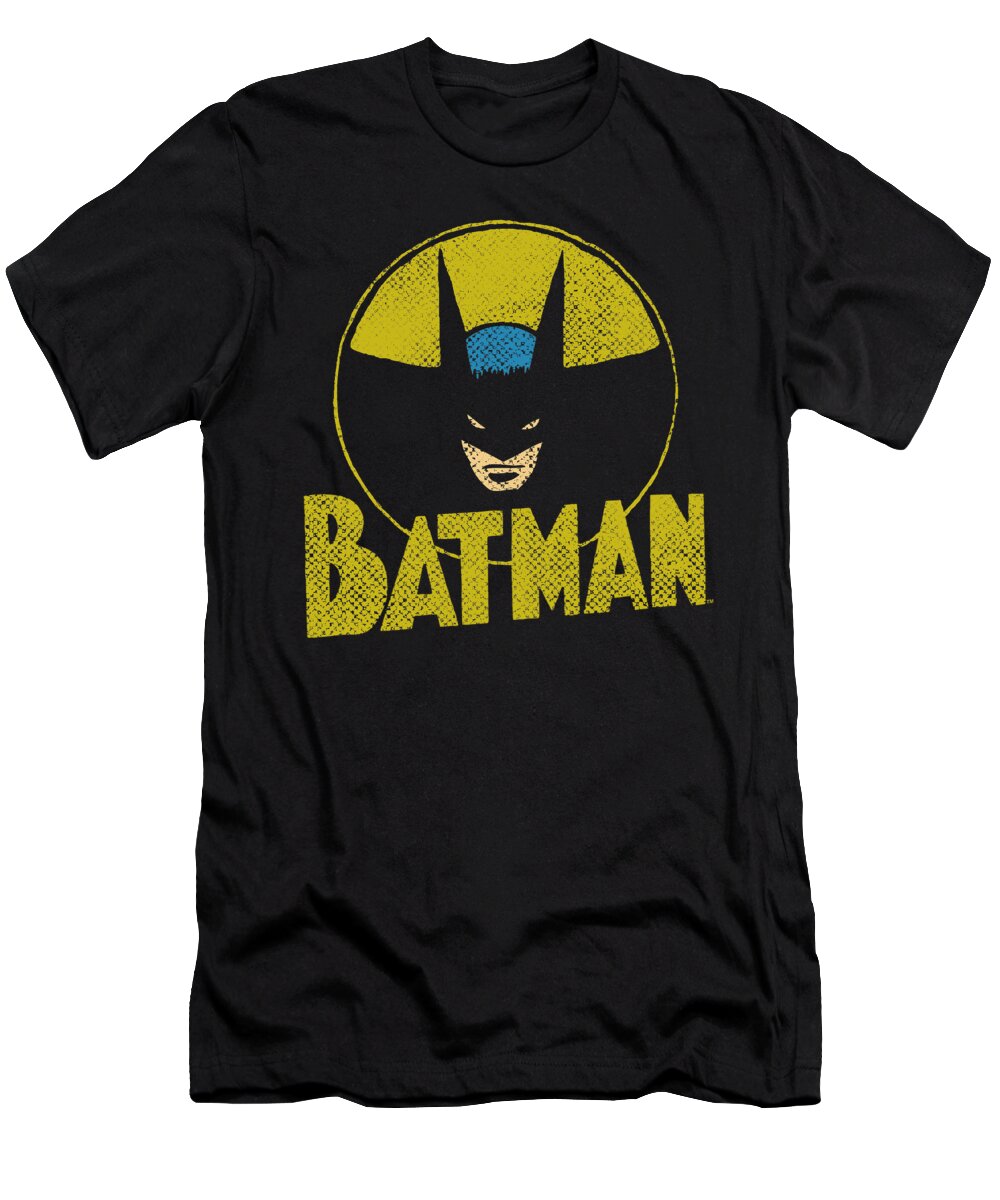  T-Shirt featuring the digital art Dc - Circle Bat by Brand A