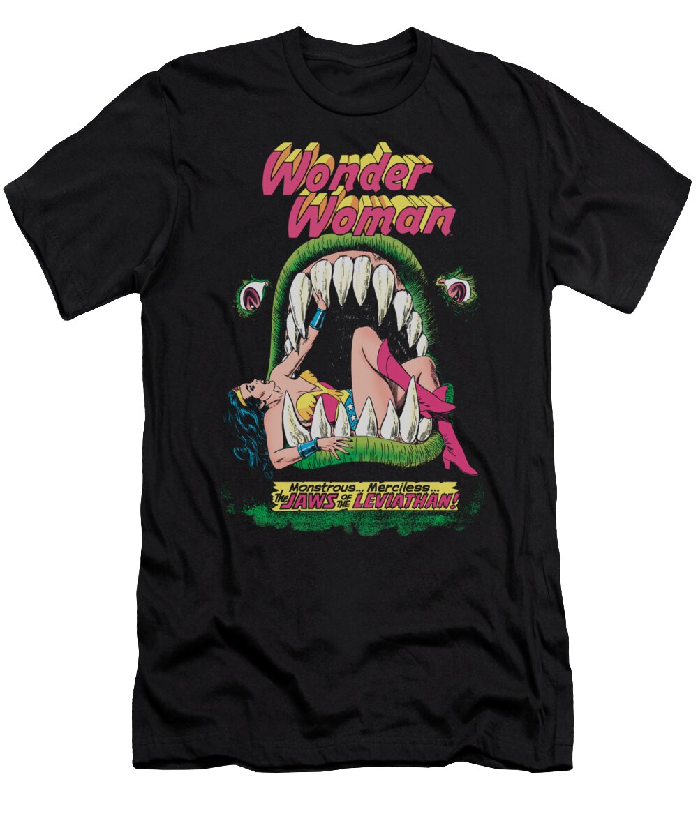  T-Shirt featuring the digital art Dc - Jaws by Brand A