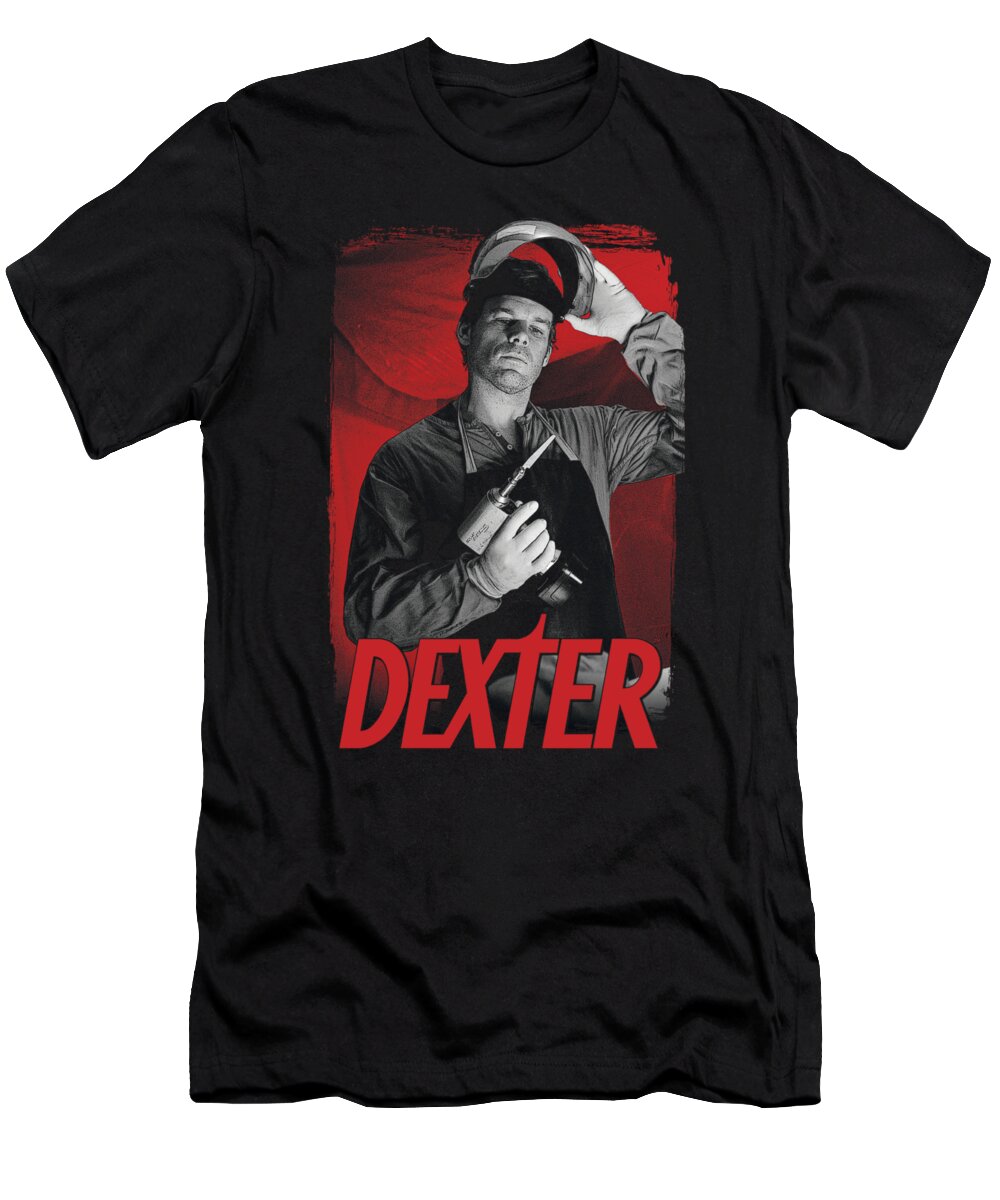  T-Shirt featuring the digital art Dexter - See Saw by Brand A