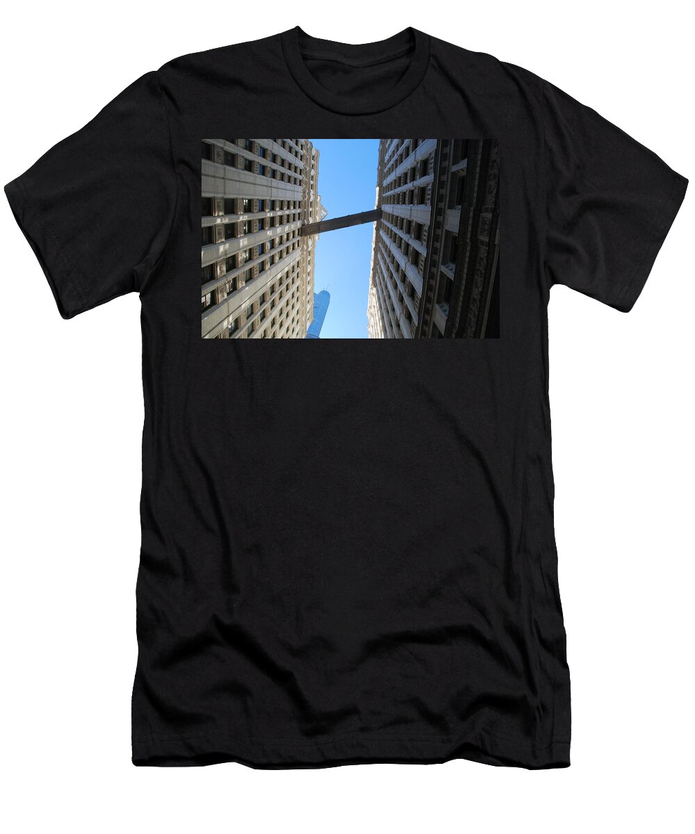 Building T-Shirt featuring the photograph Dizzy by Richard Bryce and Family