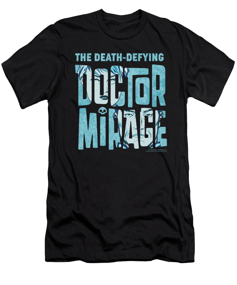  T-Shirt featuring the digital art Doctor Mirage - Character Logo by Brand A