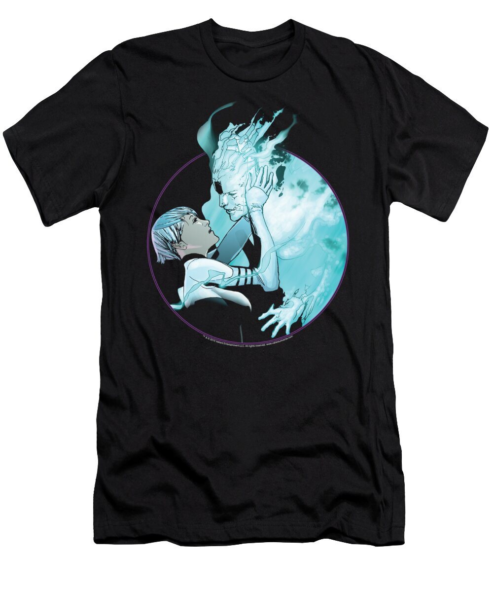  T-Shirt featuring the digital art Doctor Mirage - Circle Mirage by Brand A