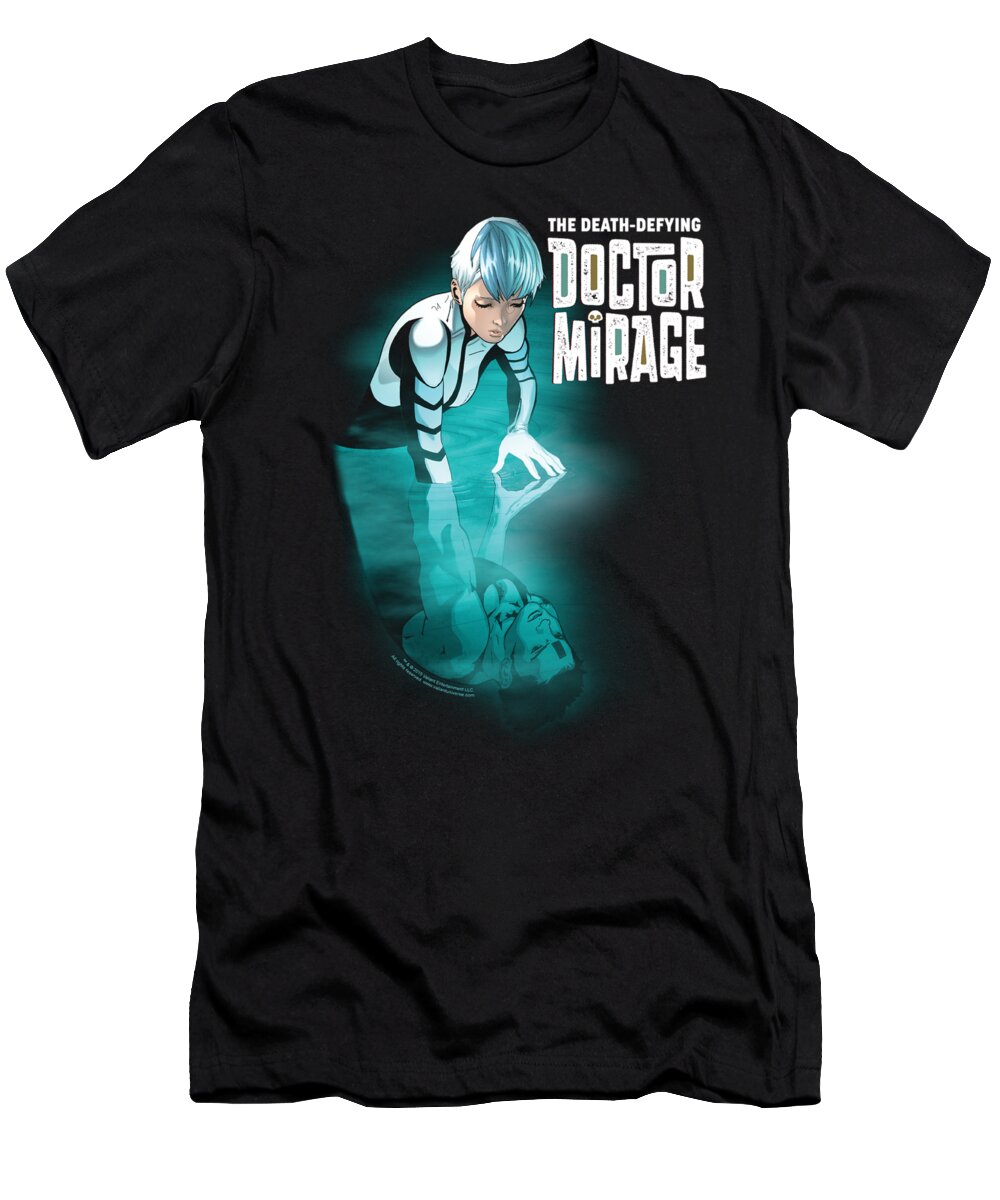  T-Shirt featuring the digital art Doctor Mirage - Crossing Over by Brand A