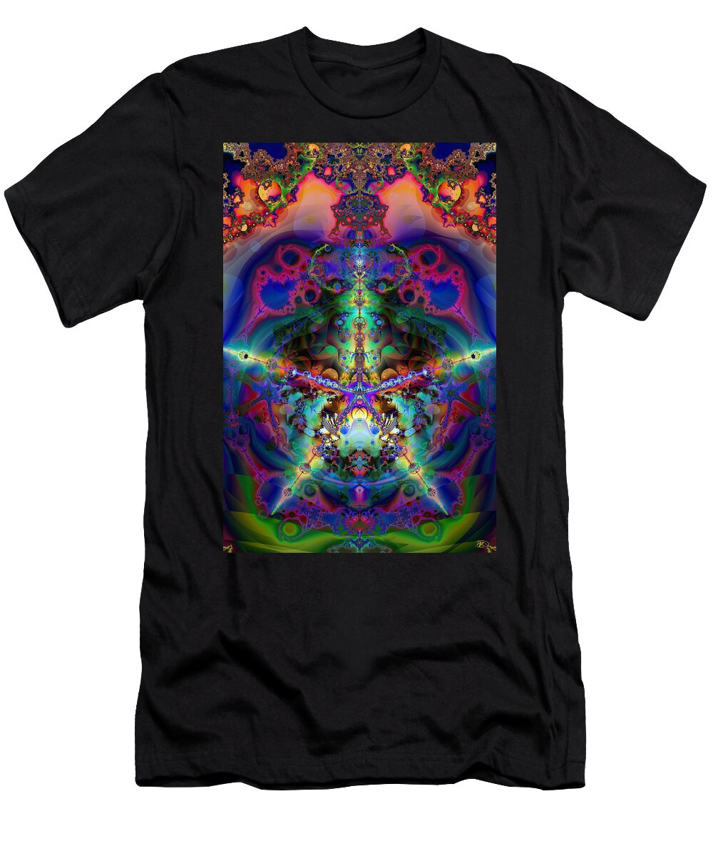 Art T-Shirt featuring the digital art Dream Star by Kiki Art
