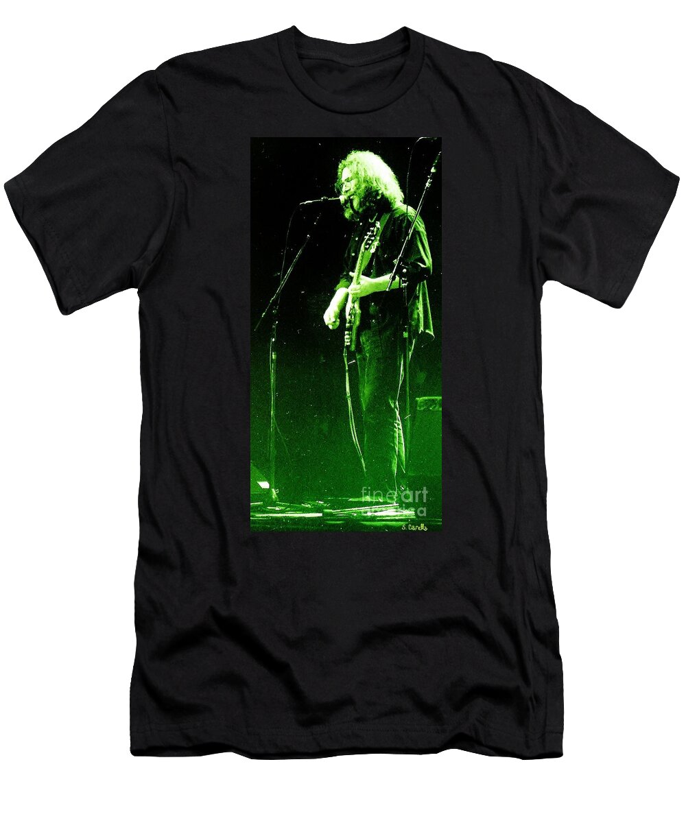 Jerry T-Shirt featuring the photograph Dressed Myself in Green by Susan Carella