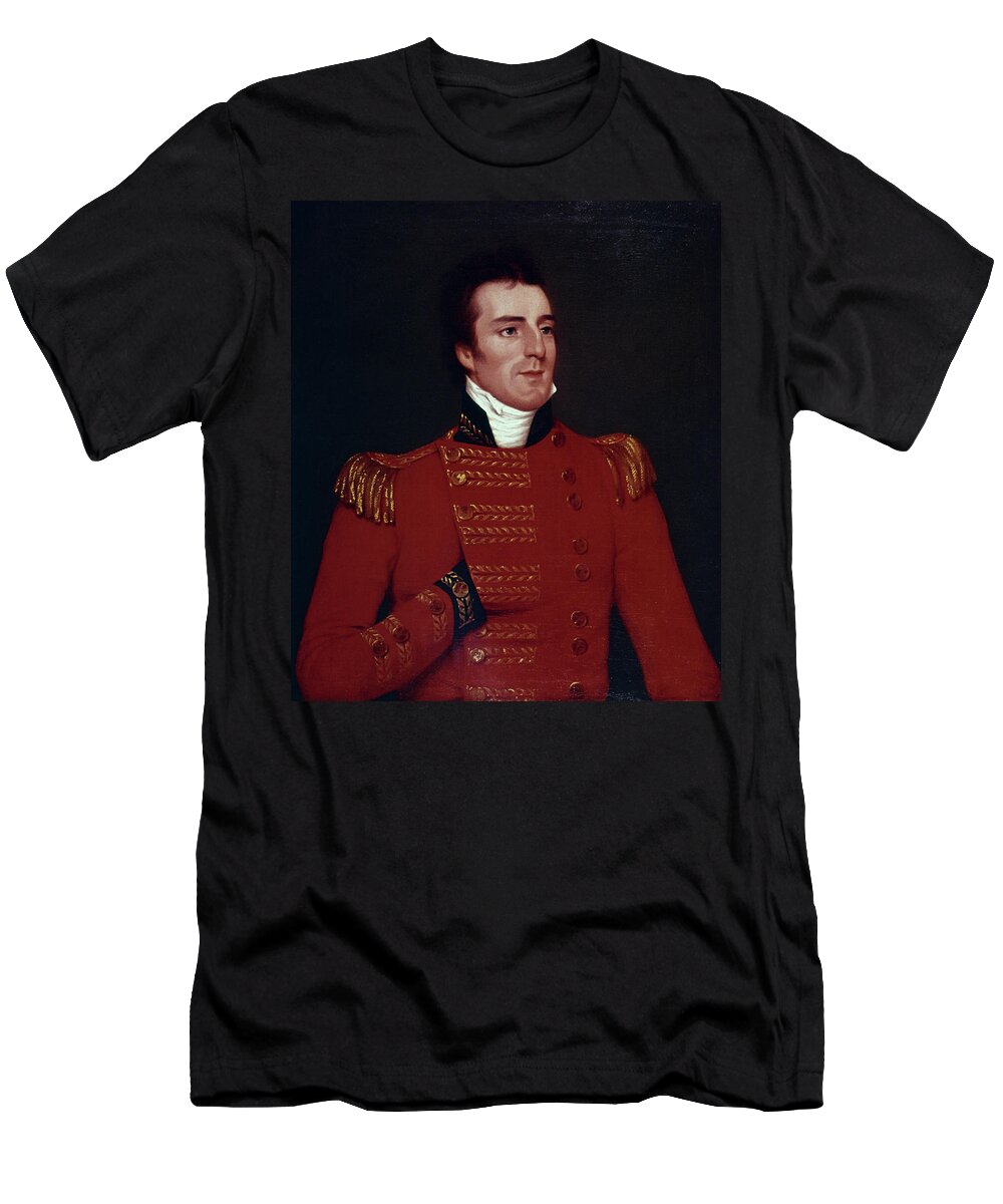 1804 T-Shirt featuring the painting Duke Of Wellington (1769-1852) by Granger