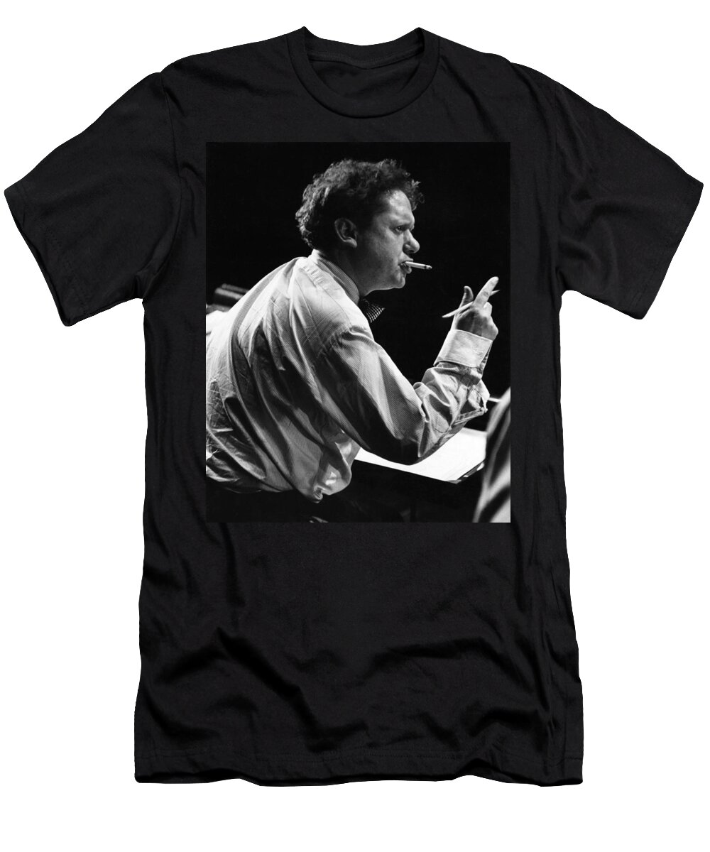 Under Milk Wood T-Shirt featuring the photograph Dylan Thomas by Rollie McKenna