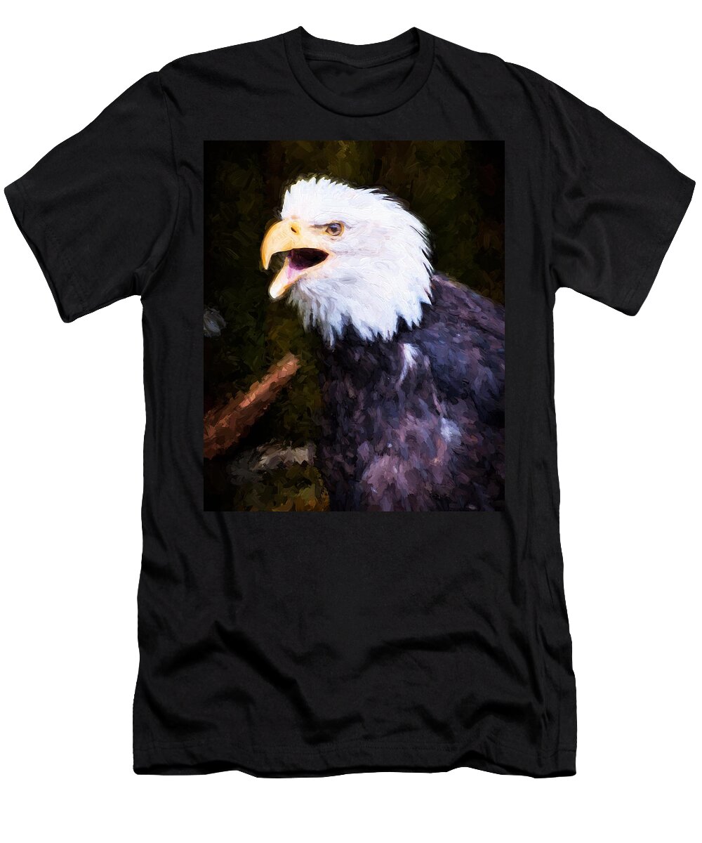 Eagle T-Shirt featuring the photograph Eagle by Bill Howard